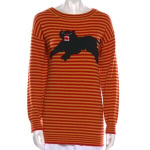 Authentic Gucci Panther Wool Sweater - Womens XS